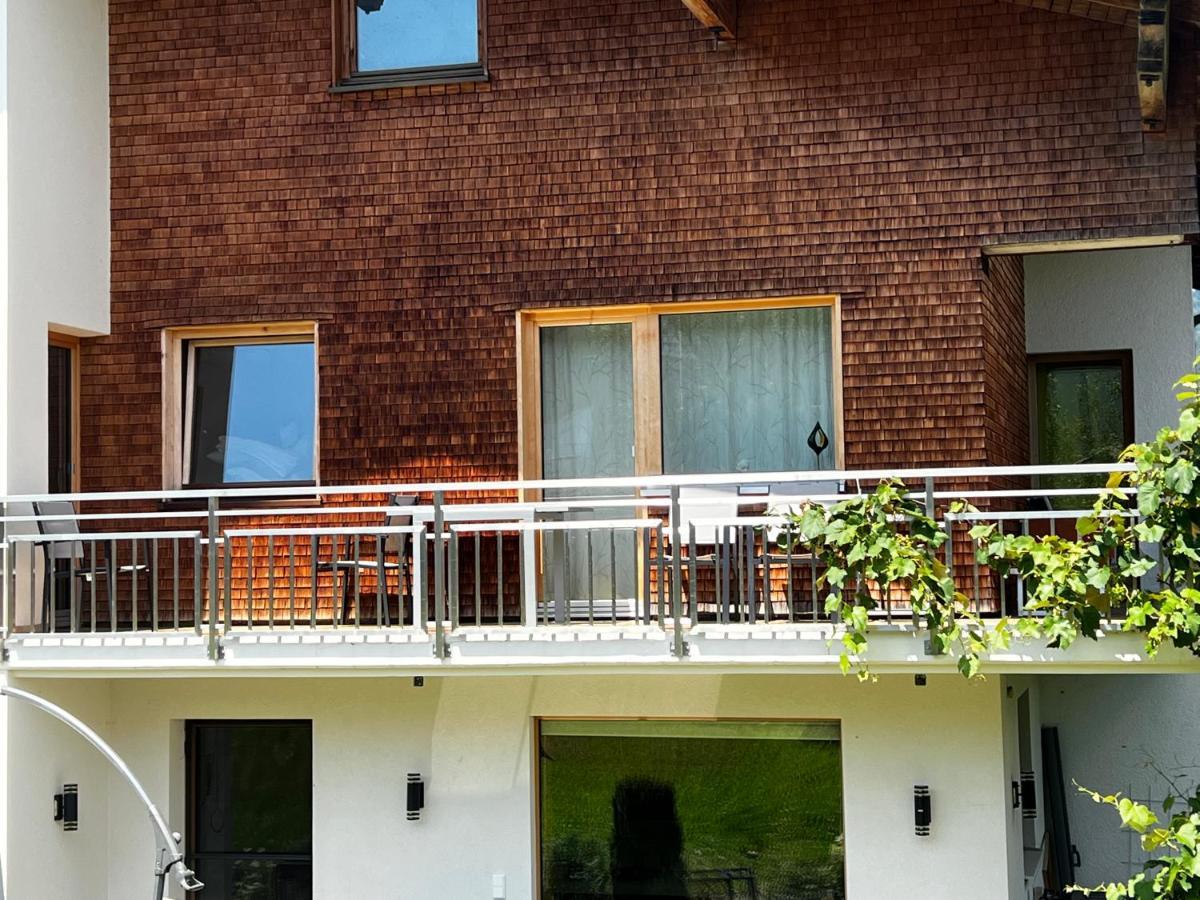 Wiesen Appartment 슈바르첸베르크 임 브레겐처발트 외부 사진